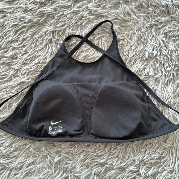 NIKE Women's HIGH NECK Mesh Swim BIKINI SPORT Top - Picture 5 of 5